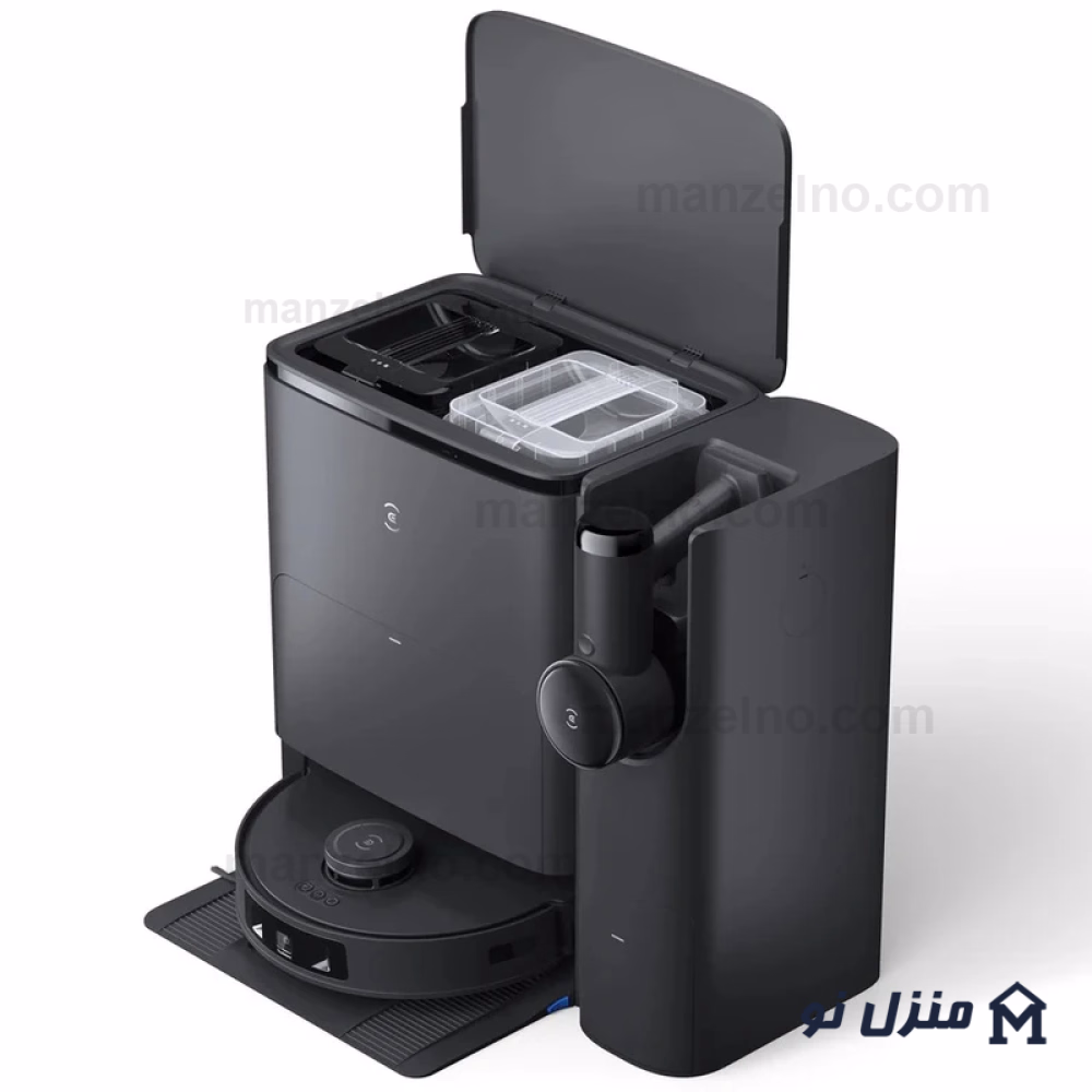  محصول 4 تصویر شماره جارو رباتیک هوشمند برند اکووکس مدل Ecovacs T30 Combo COMPLETE 