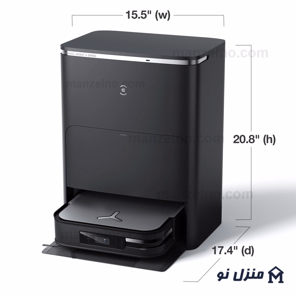  محصول 5 تصویر شماره جارو رباتیک هوشمند برند اکووکس مدل Ecovacs T30 Combo COMPLETE 
