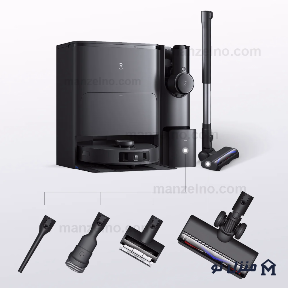  محصول 1 تصویر شماره جارو رباتیک هوشمند برند اکووکس مدل Ecovacs T30 Combo COMPLETE 