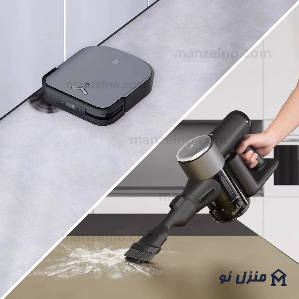  محصول 4 تصویر شماره جاروبرقی رباتیک اکووکس مدل Ecovacs X2 COMBO 
