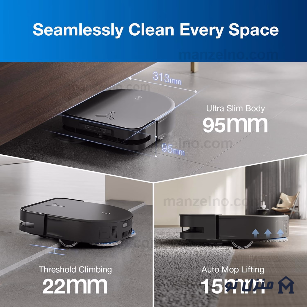  محصول 6 تصویر شماره جاروبرقی رباتیک اکووکس مدل Ecovacs X5 Pro Omni 