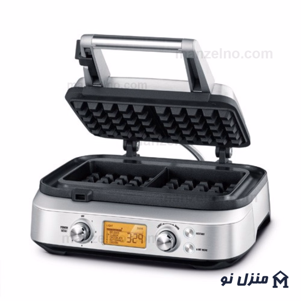  محصول 1 تصویر شماره وافل ساز پیشرفته حرفه ای 2تایی برند سیج Sage BWM620 
