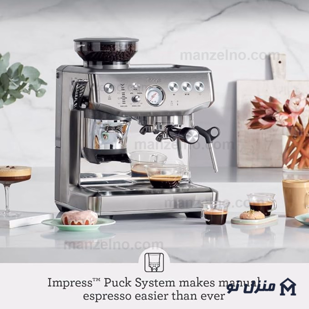 محصول 4 تصویر شماره اسپرسو آسیاب دار سیج Sage SES876BSS 