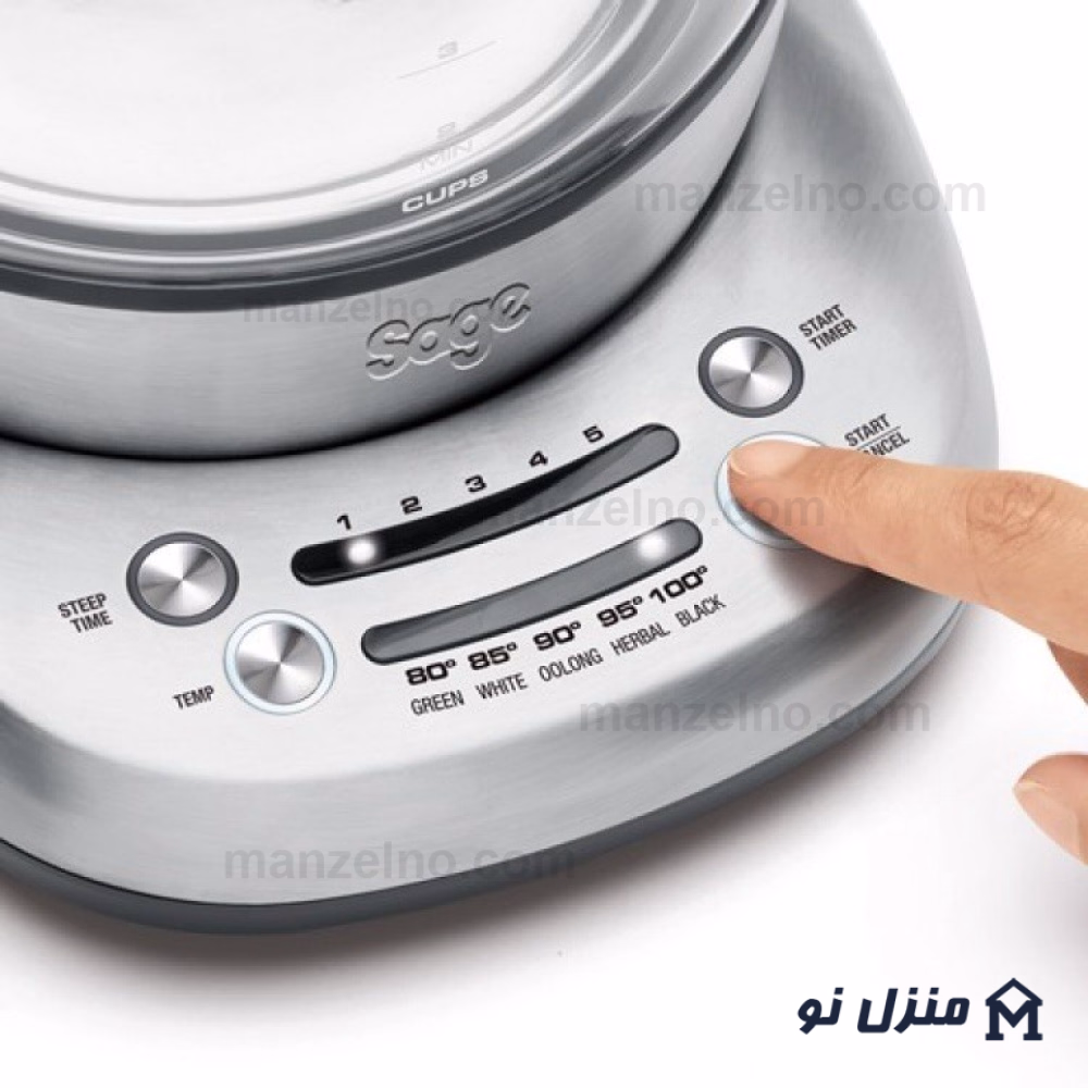  محصول 2 تصویر شماره چای ساز هوشمند تزریقی برند سیج Sage STM600CLR 