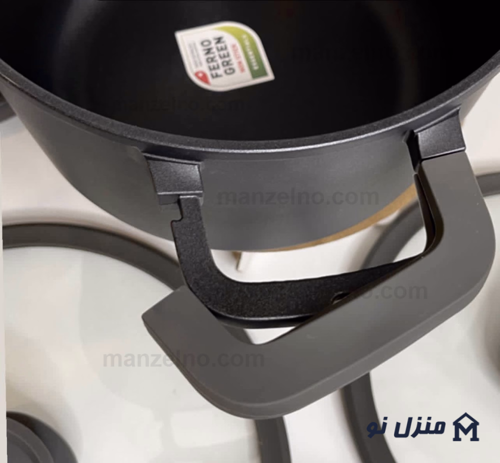  محصول 11 تصویر شماره ست قابلمه 11 پارچه برگهوف مدل لئو BergHoff Leo Cookware Forest Set 