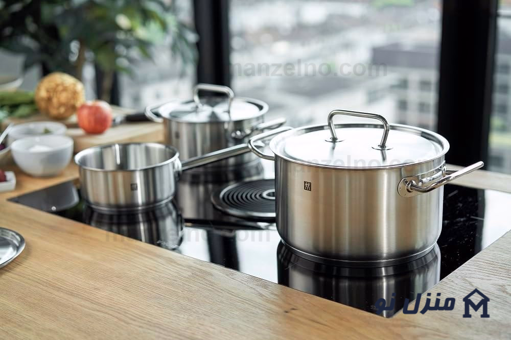  محصول 11 تصویر شماره سرویس قابلمه 9 پارچه استیل برند زولینگ مدل ZWILLING Twin Classic 