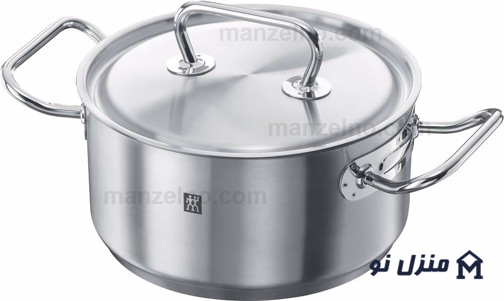  محصول 6 تصویر شماره سرویس قابلمه 9 پارچه استیل برند زولینگ مدل ZWILLING Twin Classic 