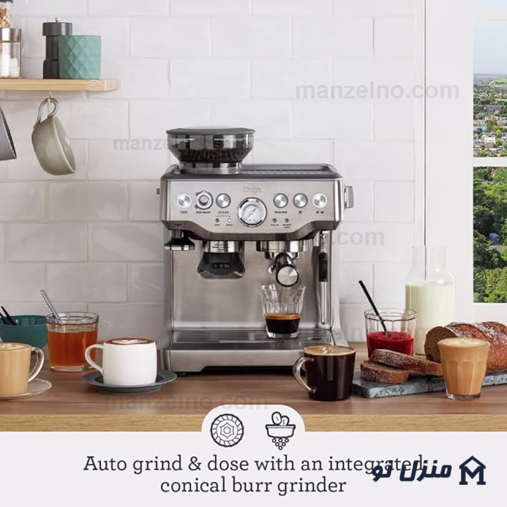  محصول 3 تصویر شماره اسپرسوساز برند سيج مدل SAGE BES870XL Espresso Maker 