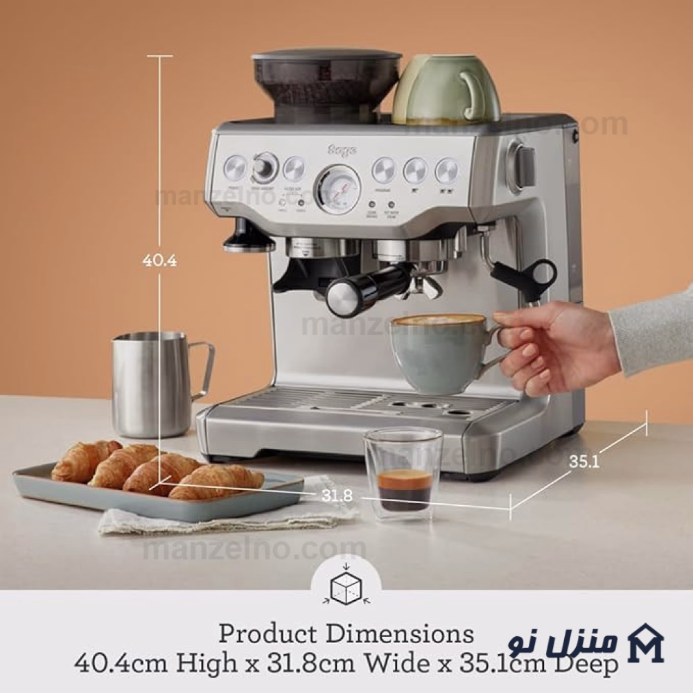  محصول 4 تصویر شماره اسپرسوساز برند سيج مدل SAGE BES870XL Espresso Maker 