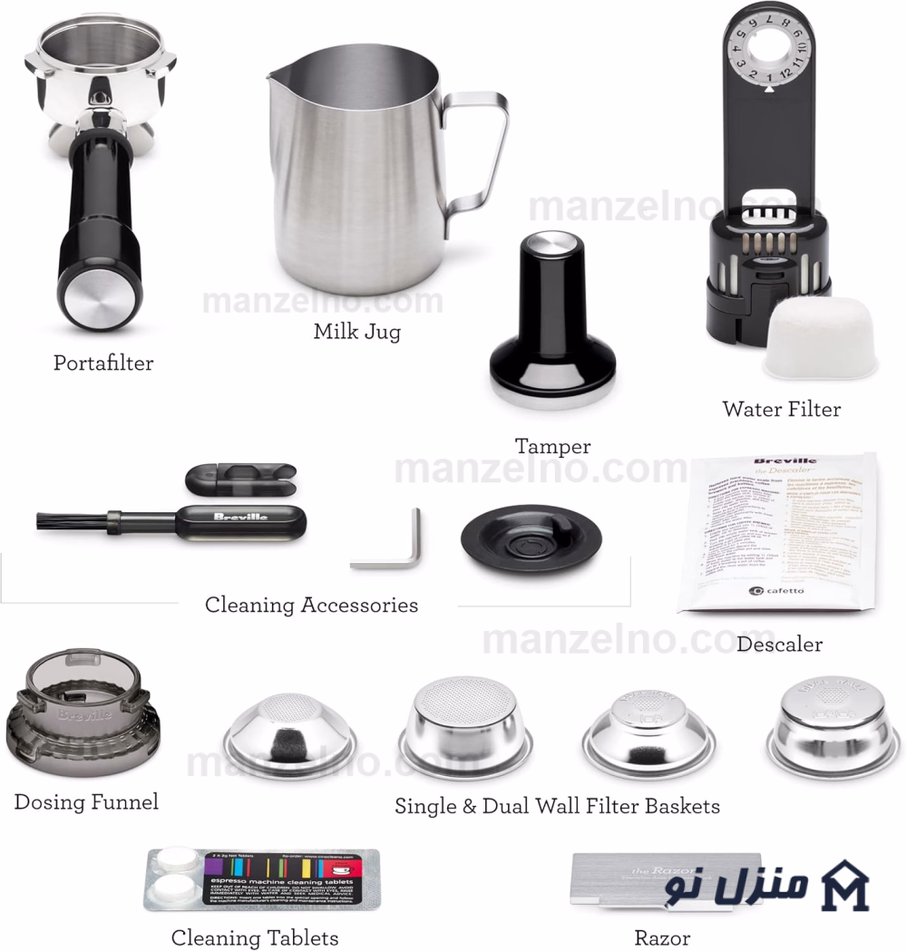  محصول 7 تصویر شماره اسپرسوساز برند برویل مدل BREVILLE BES870BSS 