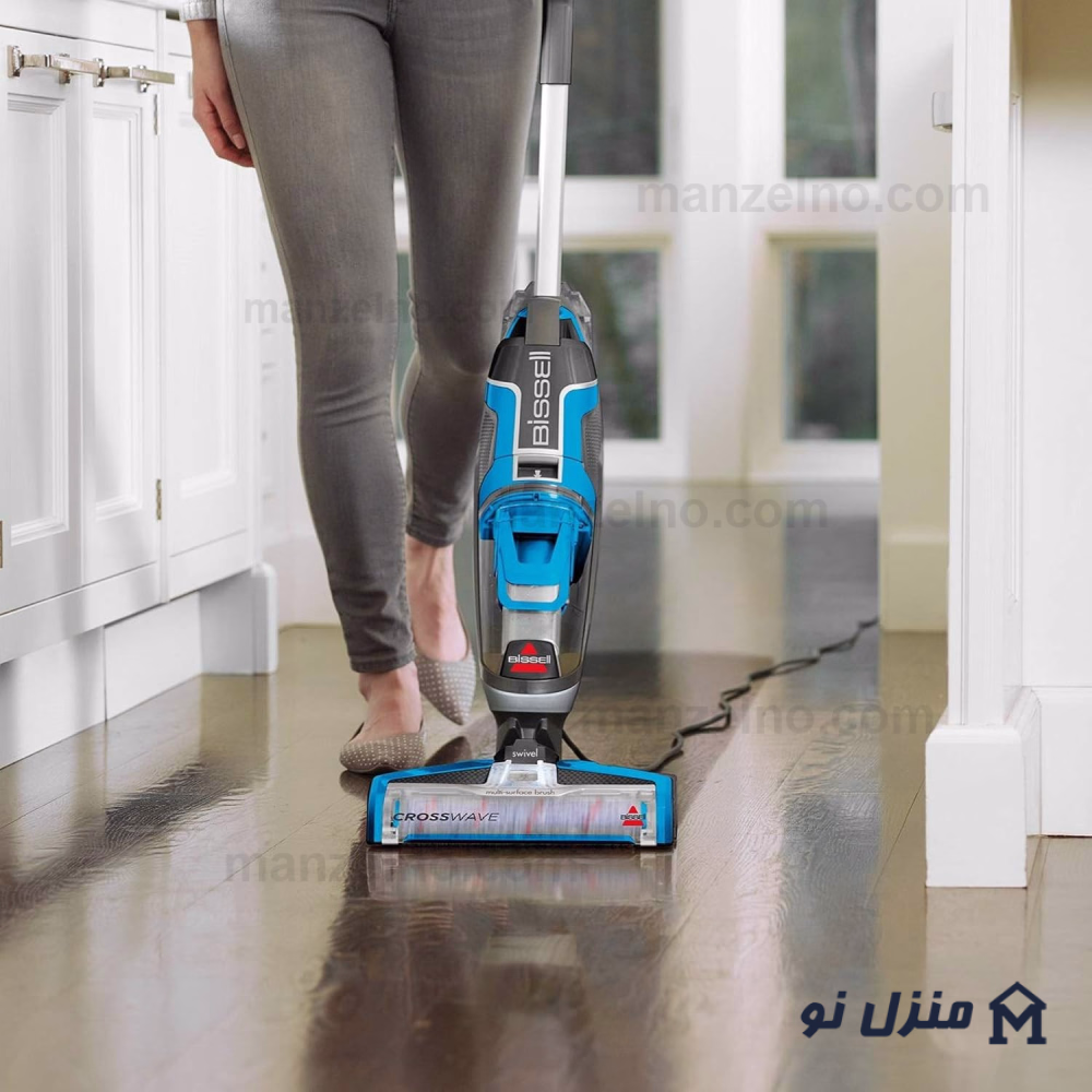  محصول 2 تصویر شماره جاروبرقی عصایی و زمین شوی برند بیسل مدل Bissell Crosswave 1713 