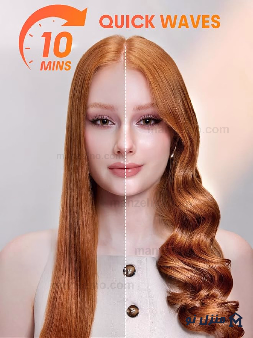  محصول 5 تصویر شماره دستگاه فر مو کرلی برند شیگلم SHEGLAM Curler 