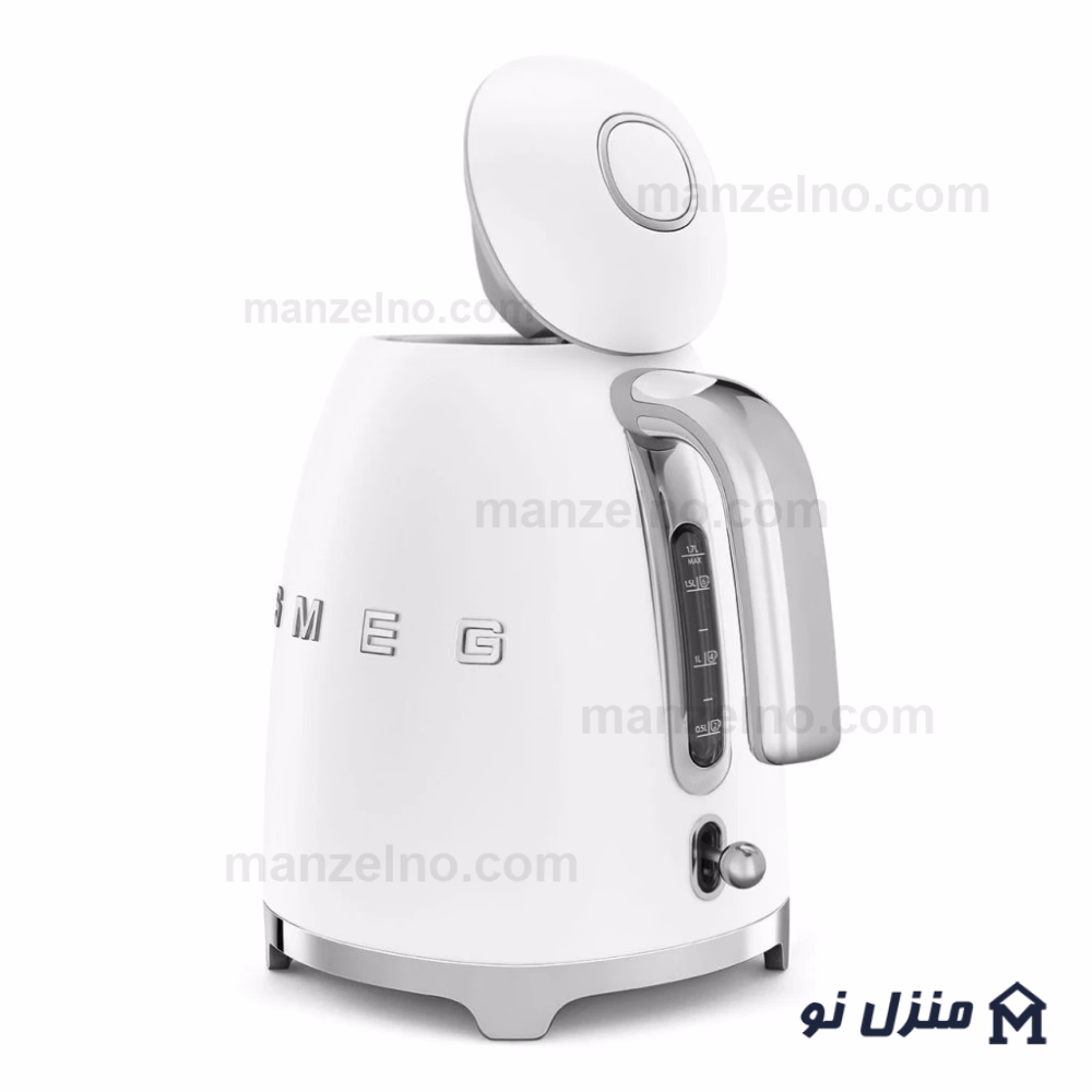  محصول 1 تصویر شماره کتری برقی اسمگ رنگ سفید مات مدل SMEG KLF03WHM 