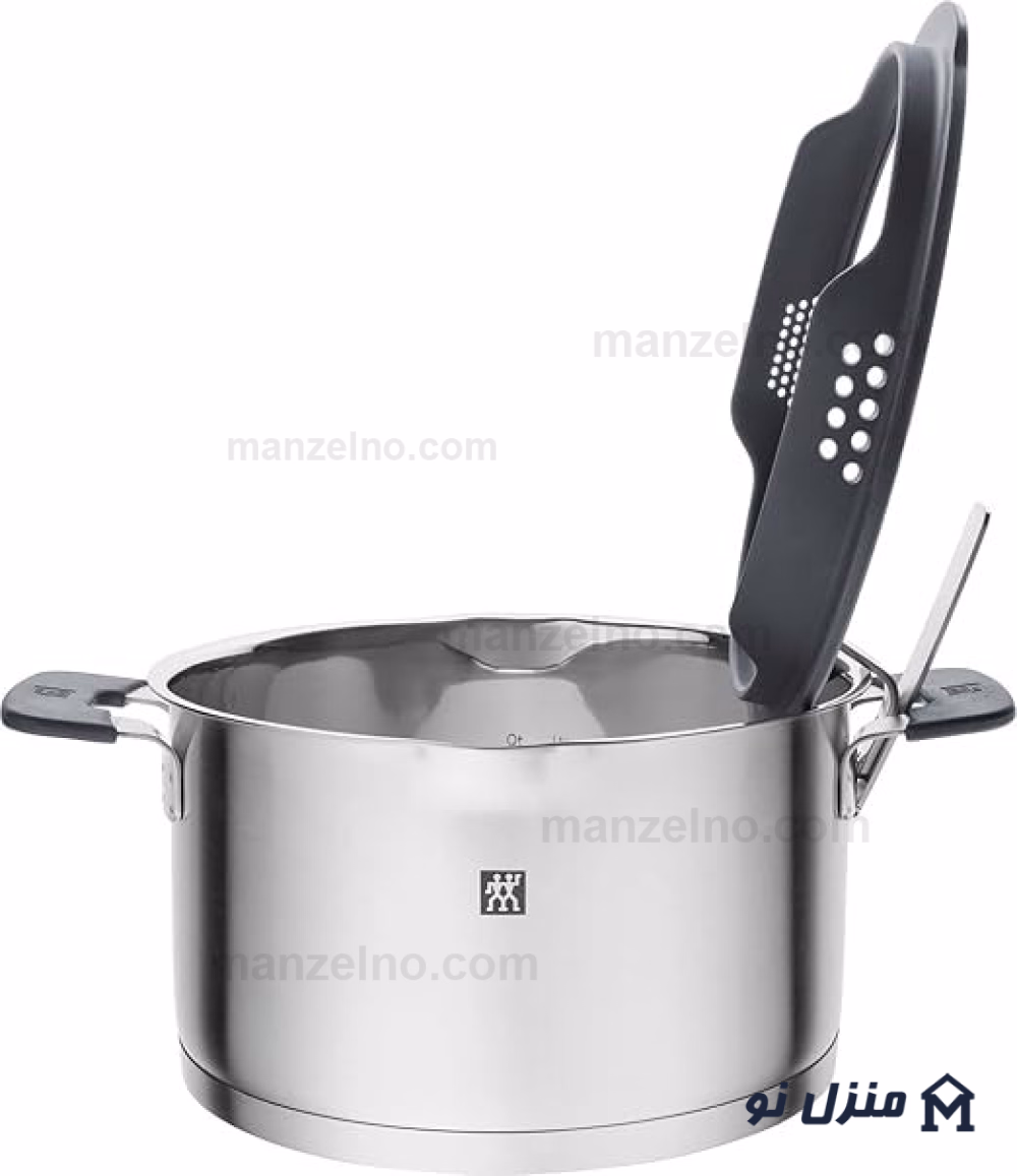  محصول 2 تصویر شماره سرویس قابلمه 5 پارچه زولینگ مدل Zwilling Simplify 