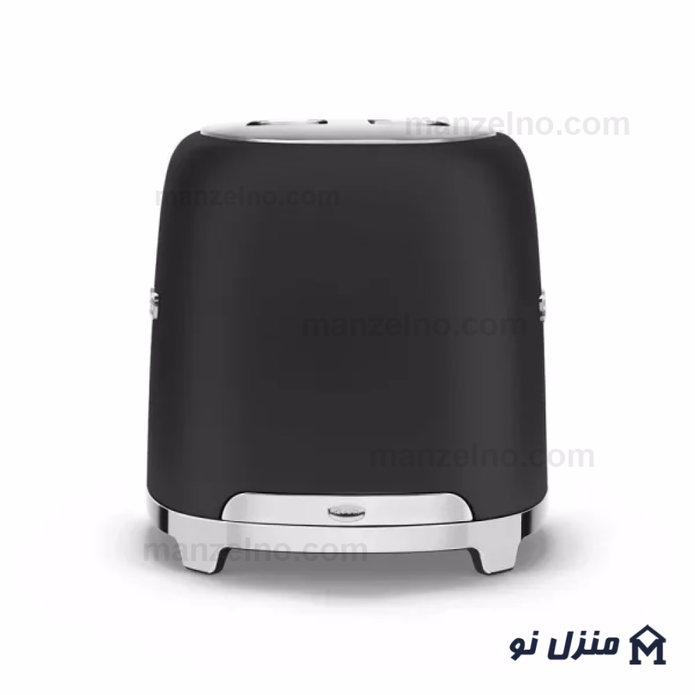  محصول 3 تصویر شماره توستر 2 اسلایس کوچک اسمگ رنگ مشکی مات مدل smeg TSF01BLMEU 