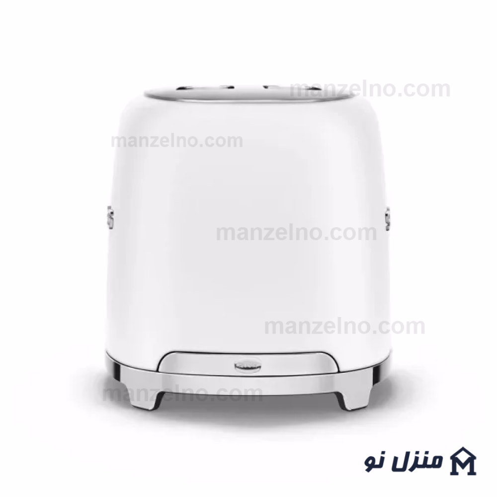  محصول 3 تصویر شماره توستر 2 اسلایس کوچک اسمگ رنگ سفید مات مدل smeg TSF01WHMEU 