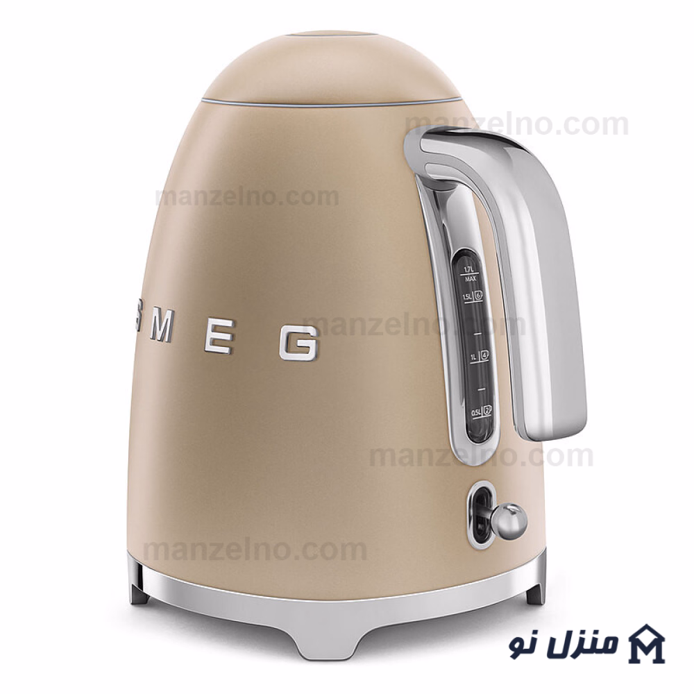 محصول 2 تصویر شماره کتری اسمگ رنگ مات شامپاینی smeg KLF03CHMUK 