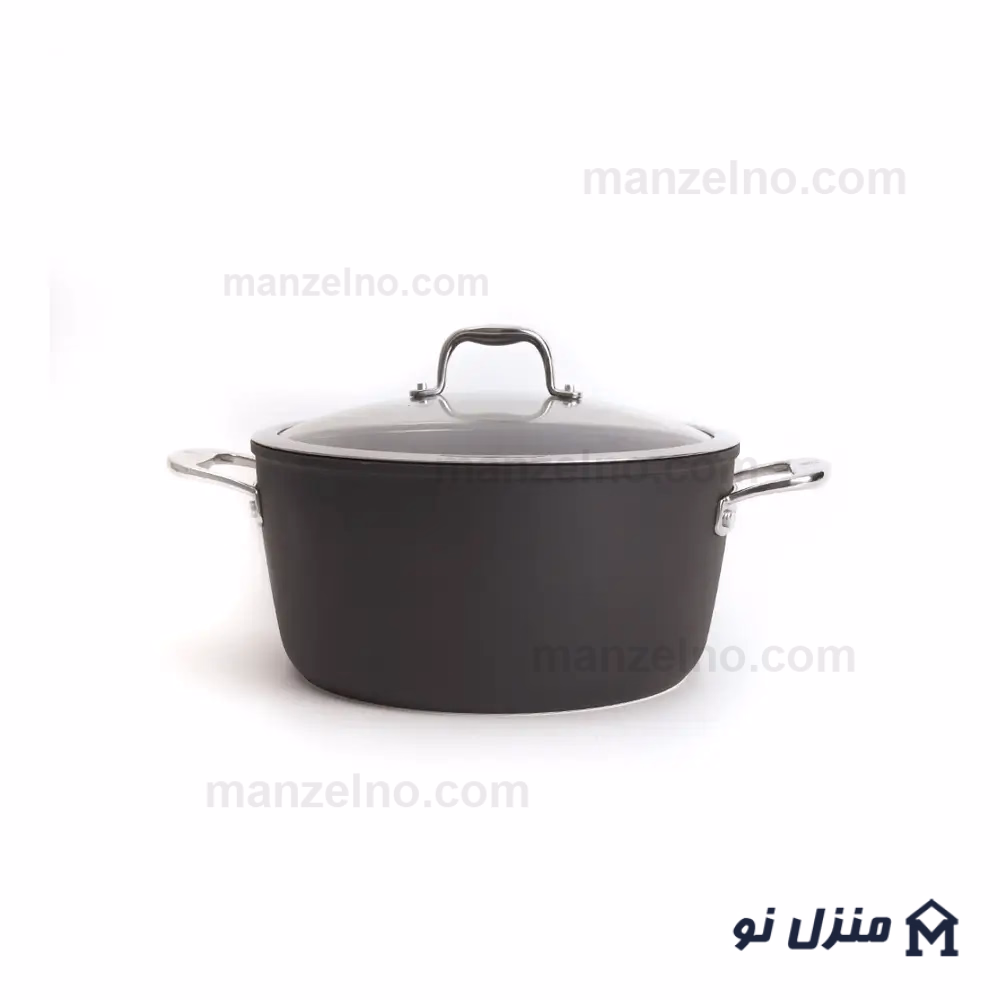  محصول 2 تصویر شماره سرویس قابلمه 5 پارچه زولینگ مدل فورته ZWILLING Forte Nonstick Cookware 