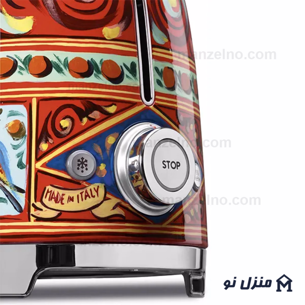 محصول 3 تصویر شماره توستر 2 اسلایس کوچک اسمگ طرح دولچه و گابانا مدل TSF01DG 