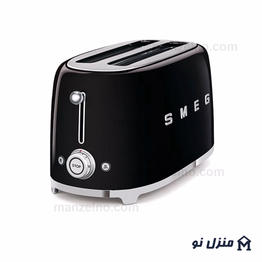  محصول 1 تصویر شماره توستر 2 اسلایس بزرگ اسمگ رنگ مشکی مدل TSF02BL 