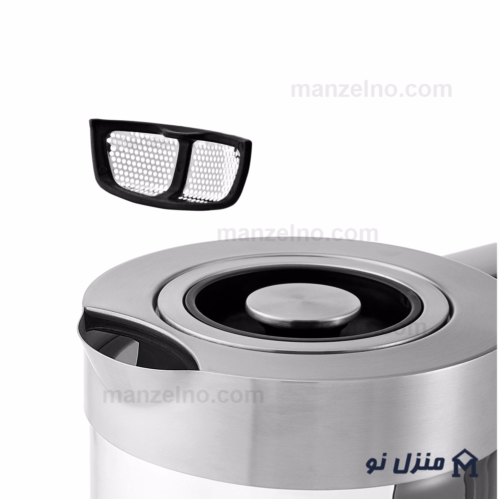  محصول 4 تصویر شماره کتری برقی دبلیو ام اف مدل WMF LONO glass 