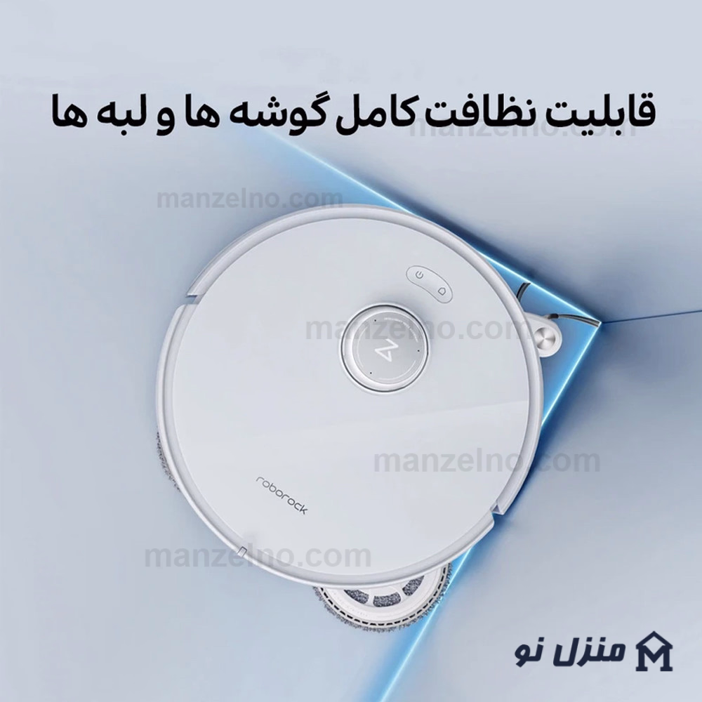  محصول 10 تصویر شماره جارو رباتیک روبوراک مدل ROBOROCK QREVO CURV 