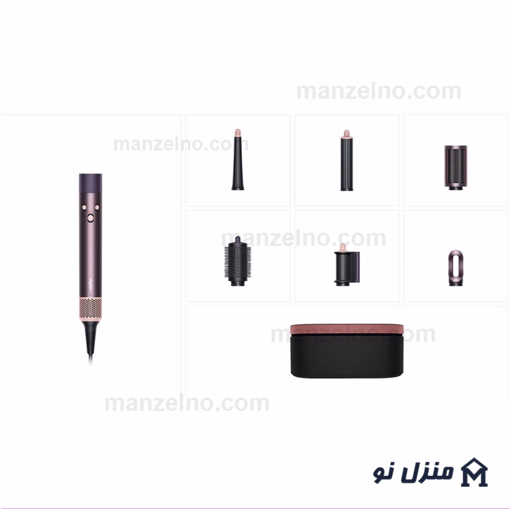  محصول 2 تصویر شماره استایلر ایررپ دایسون مدل Dyson Airwrap i.d.HS08 Jasper/Plum 