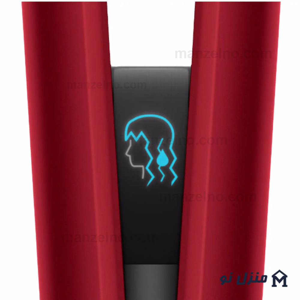  محصول 3 تصویر شماره اتو مو سشوار دایسون مدل Dyson Airstrait HT01 Ceramic Red Velvet/Gold 