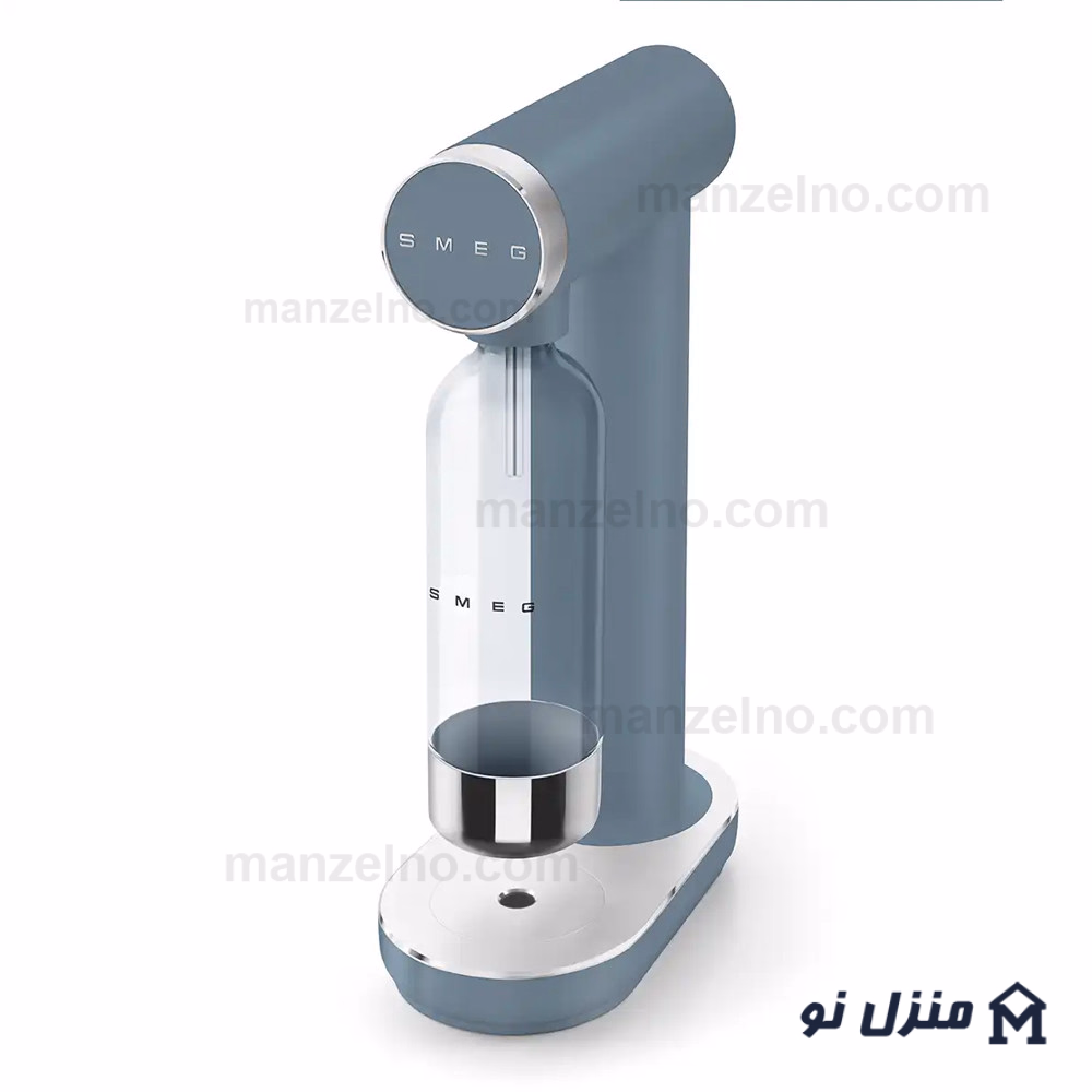  محصول 1 تصویر شماره سودا ساز اسمگ رنگ آبی مات SMEG Storm Blue 