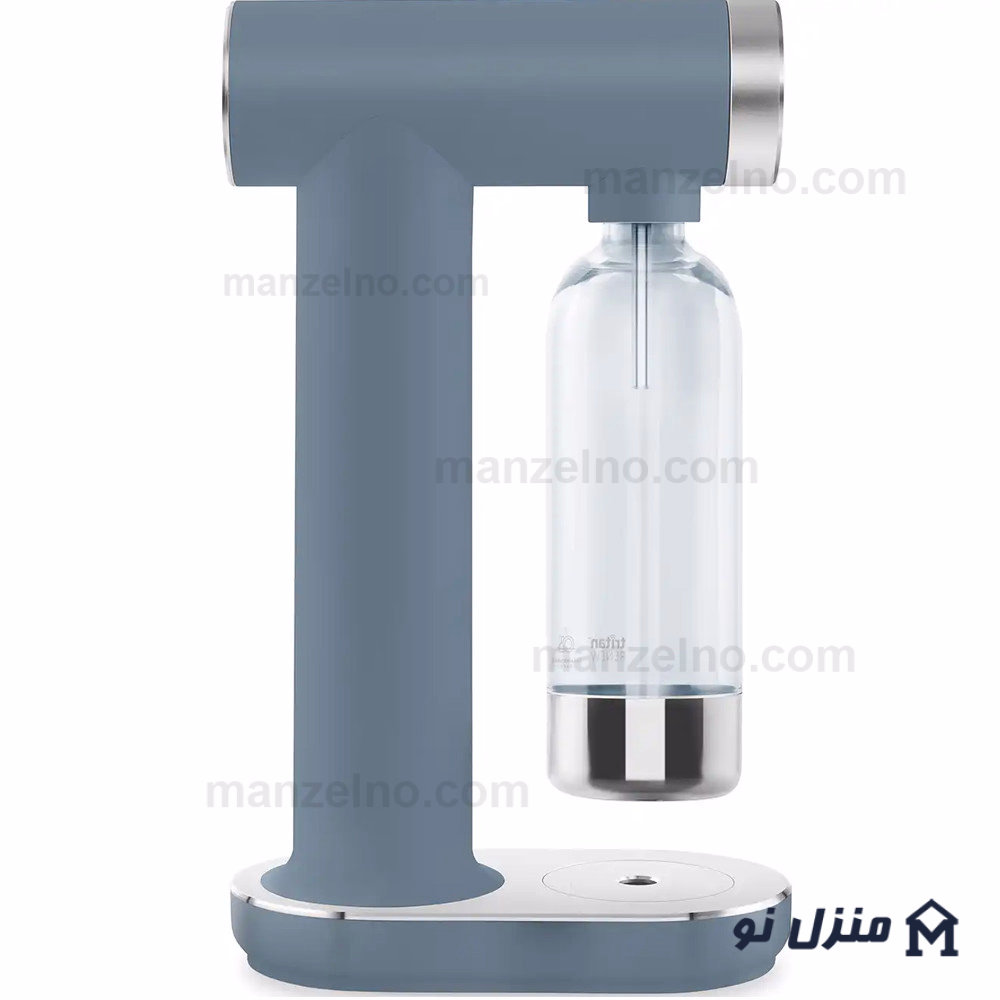  محصول 2 تصویر شماره سودا ساز اسمگ رنگ آبی مات SMEG Storm Blue 