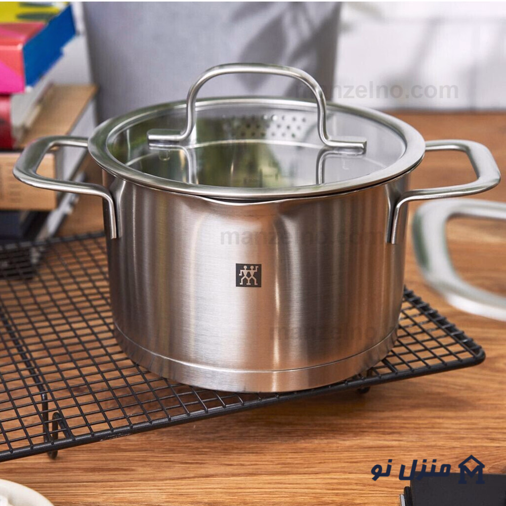  محصول 4 تصویر شماره سرویس قابلمه 3 پارچه زولینگ آلمان ZWILLING TrueFlow 