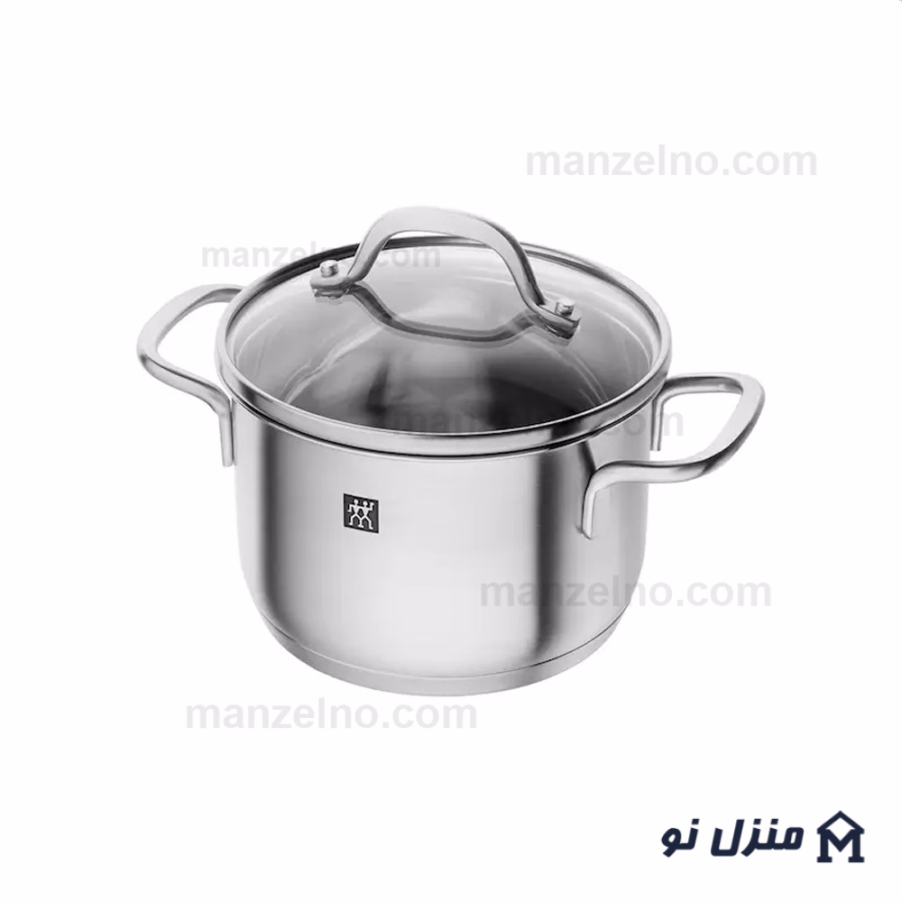  محصول 2 تصویر شماره سرویس قابلمه 3 پارچه زولینگ (تابه نچسب) مدل ZWILLING Pico 