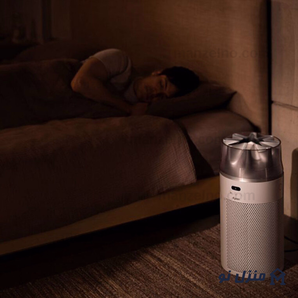  محصول 2 تصویر شماره دستگاه تصفیه هوا دایسون مدل هاش جت Dyson HushJet HJ10 رنگ سفید نقره‌ای 