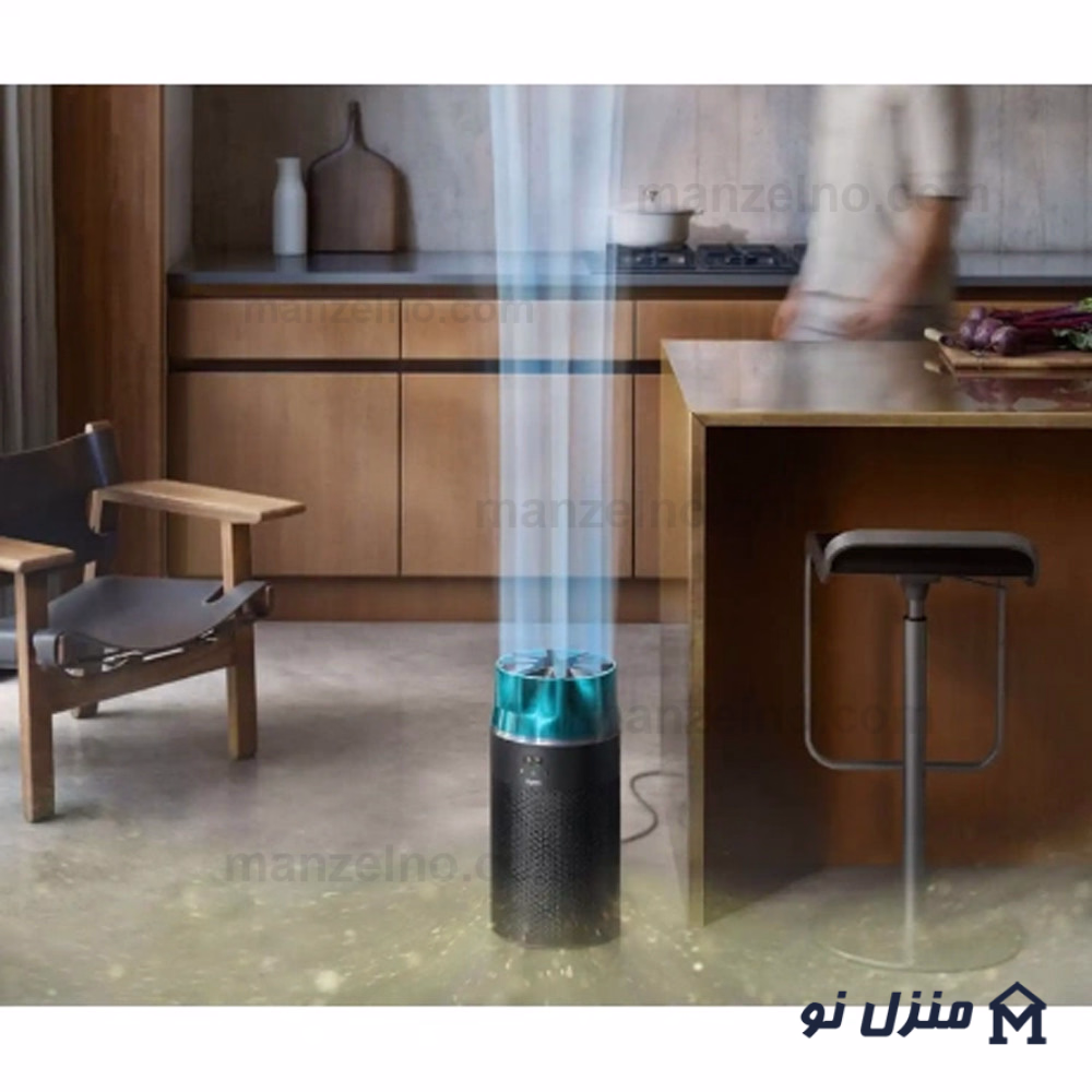  محصول 1 تصویر شماره دستگاه تصفیه هوا دایسون مدل هاش جت Dyson HushJet HJ10 رنگ مشکی آبی 