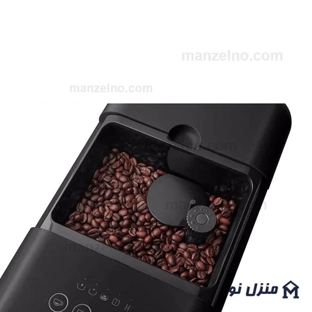  محصول 5 تصویر شماره اسپرسوساز اتوماتیک اسمگ رنگ مشکی مات با نازل بخار مدل BCC12 