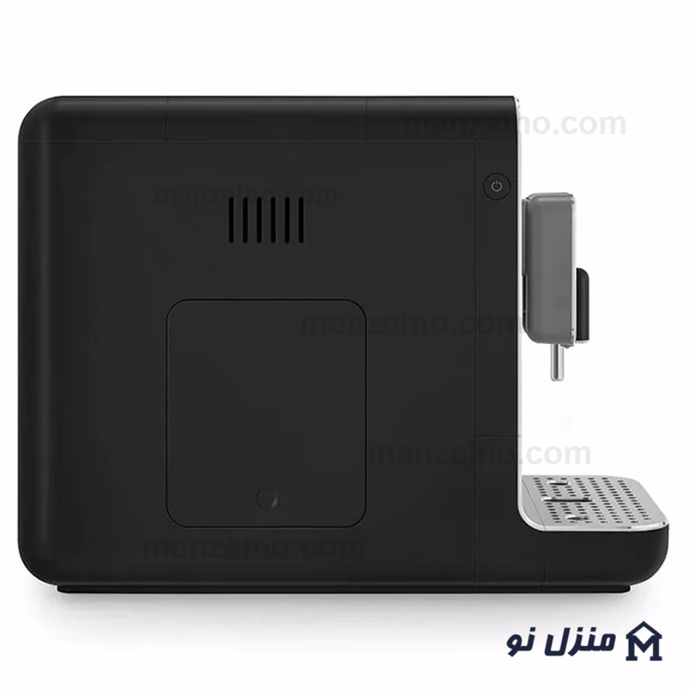  محصول 3 تصویر شماره اسپرسوساز اتوماتیک اسمگ رنگ مشکی مات با نازل بخار مدل BCC12 