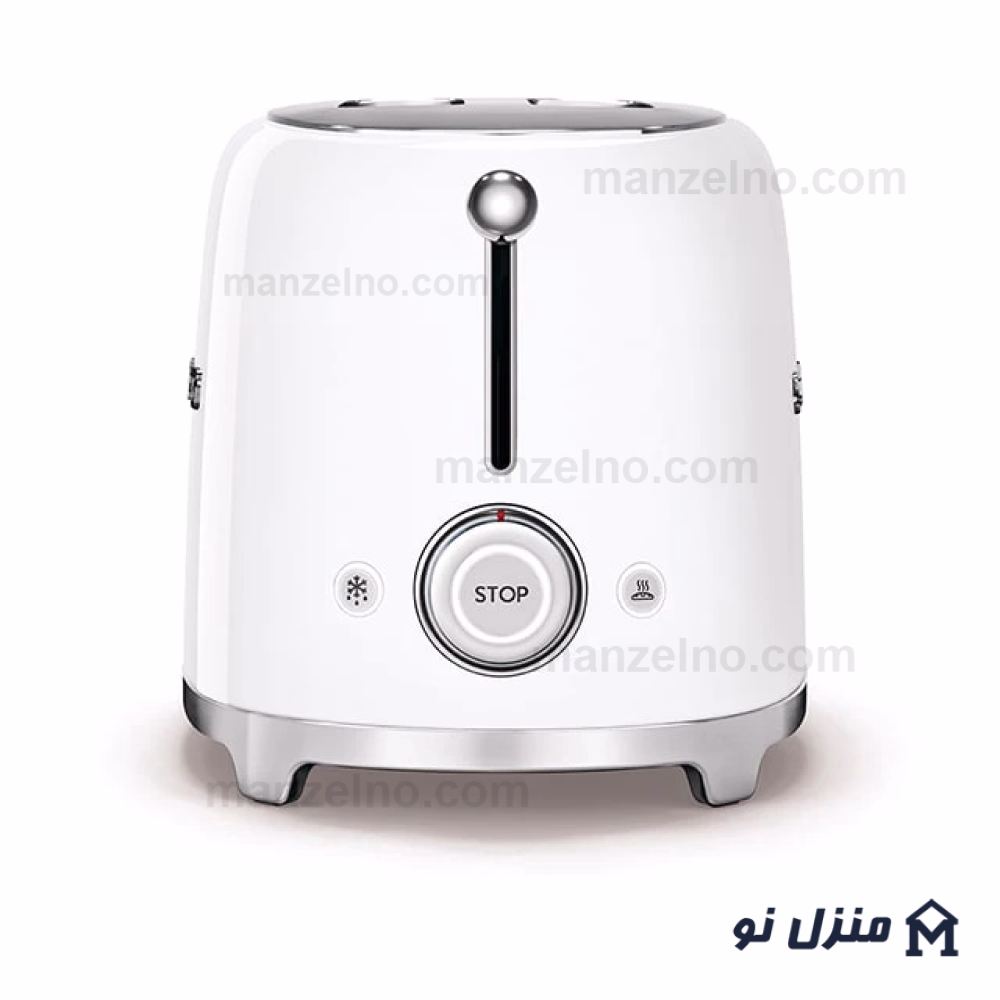  محصول 2 تصویر شماره توستر 2 اسلایس کوچک اسمگ رنگ سفید مدل TSF01WH 