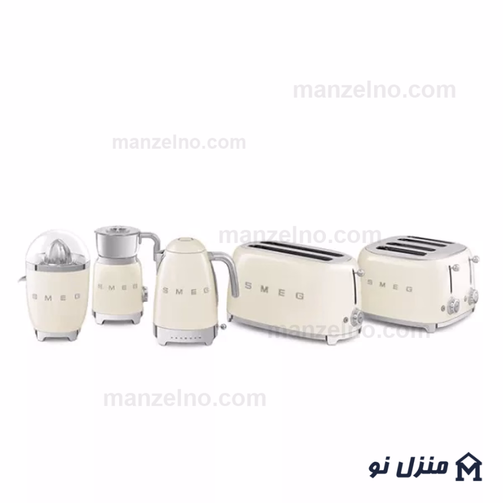  محصول 2 تصویر شماره توستر 2 اسلایس بزرگ اسمگ رنگ سفید مدل TSF02WH 
