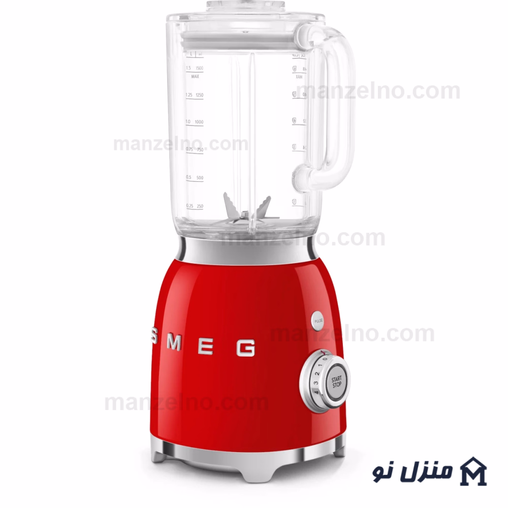 محصول 1 تصویر شماره مخلوط کن اسمگ رنگ قرمز مدل BLF03RD 