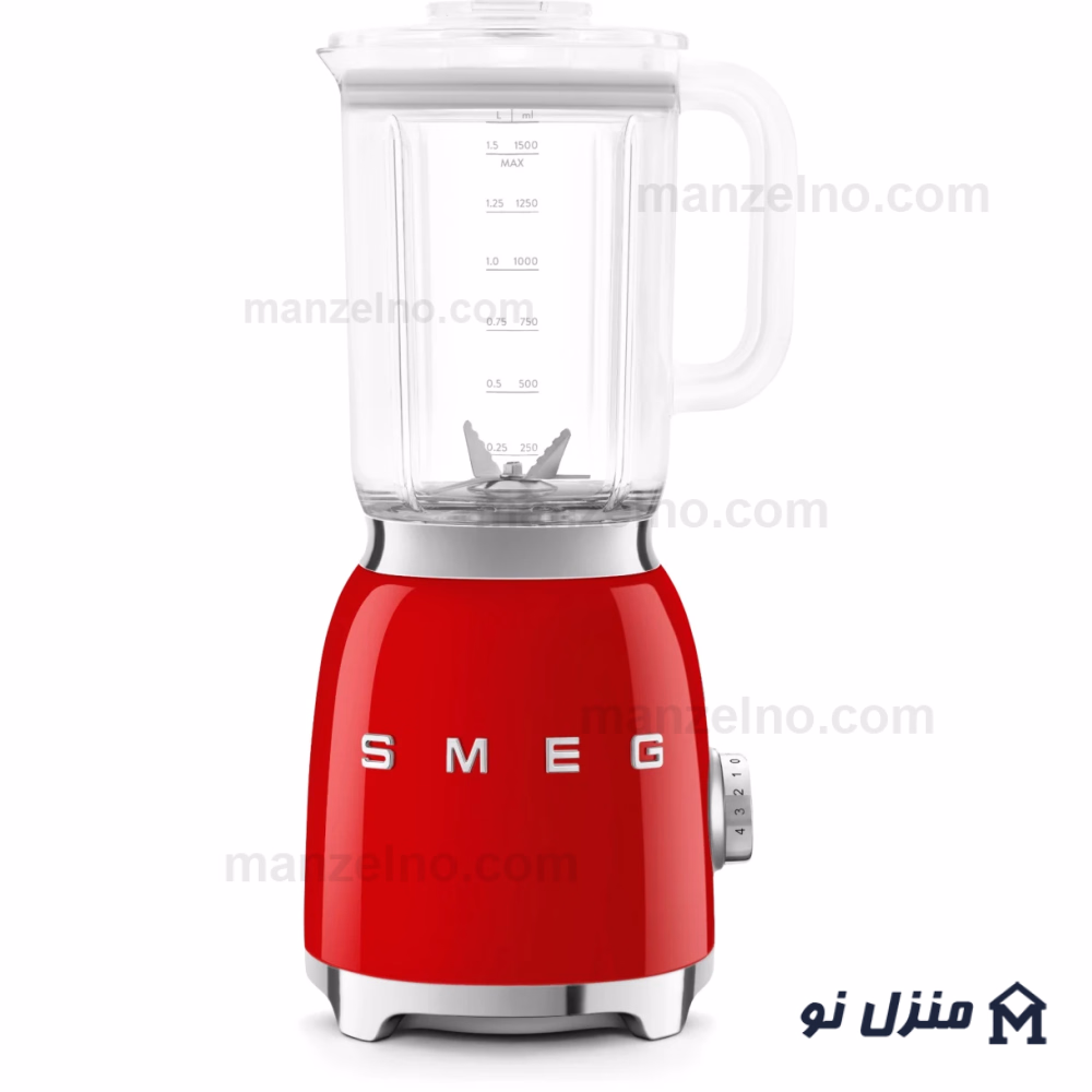  محصول 3 تصویر شماره مخلوط کن اسمگ رنگ قرمز مدل BLF03RD 