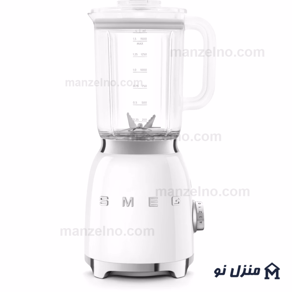  محصول 3 تصویر شماره مخلوط کن اسمگ رنگ سفید مدل BLF03WH 