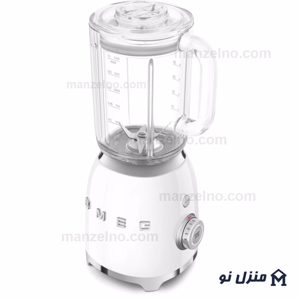  محصول 1 تصویر شماره مخلوط کن اسمگ رنگ سفید مدل BLF03WH 
