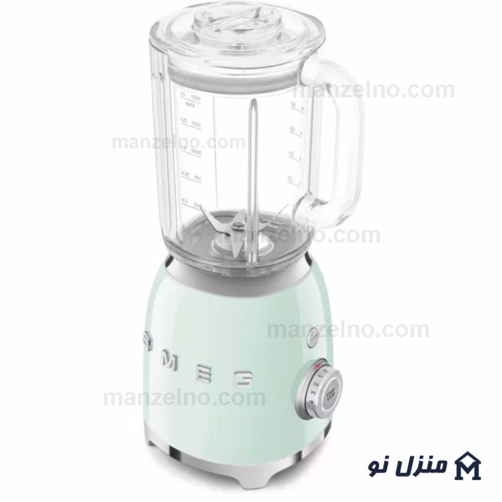  محصول 4 تصویر شماره مخلوط کن اسمگ رنگ سبز پاستیلی مدل BLF03PG 