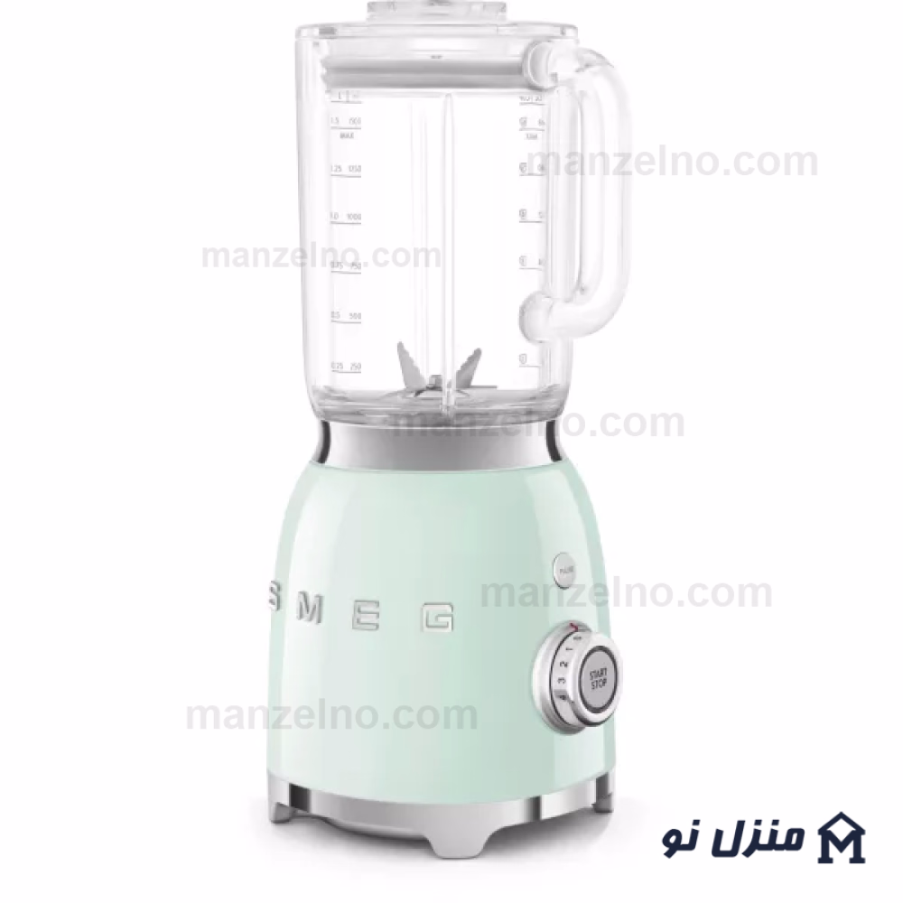 محصول 1 تصویر شماره مخلوط کن اسمگ رنگ سبز پاستیلی مدل BLF03PG 