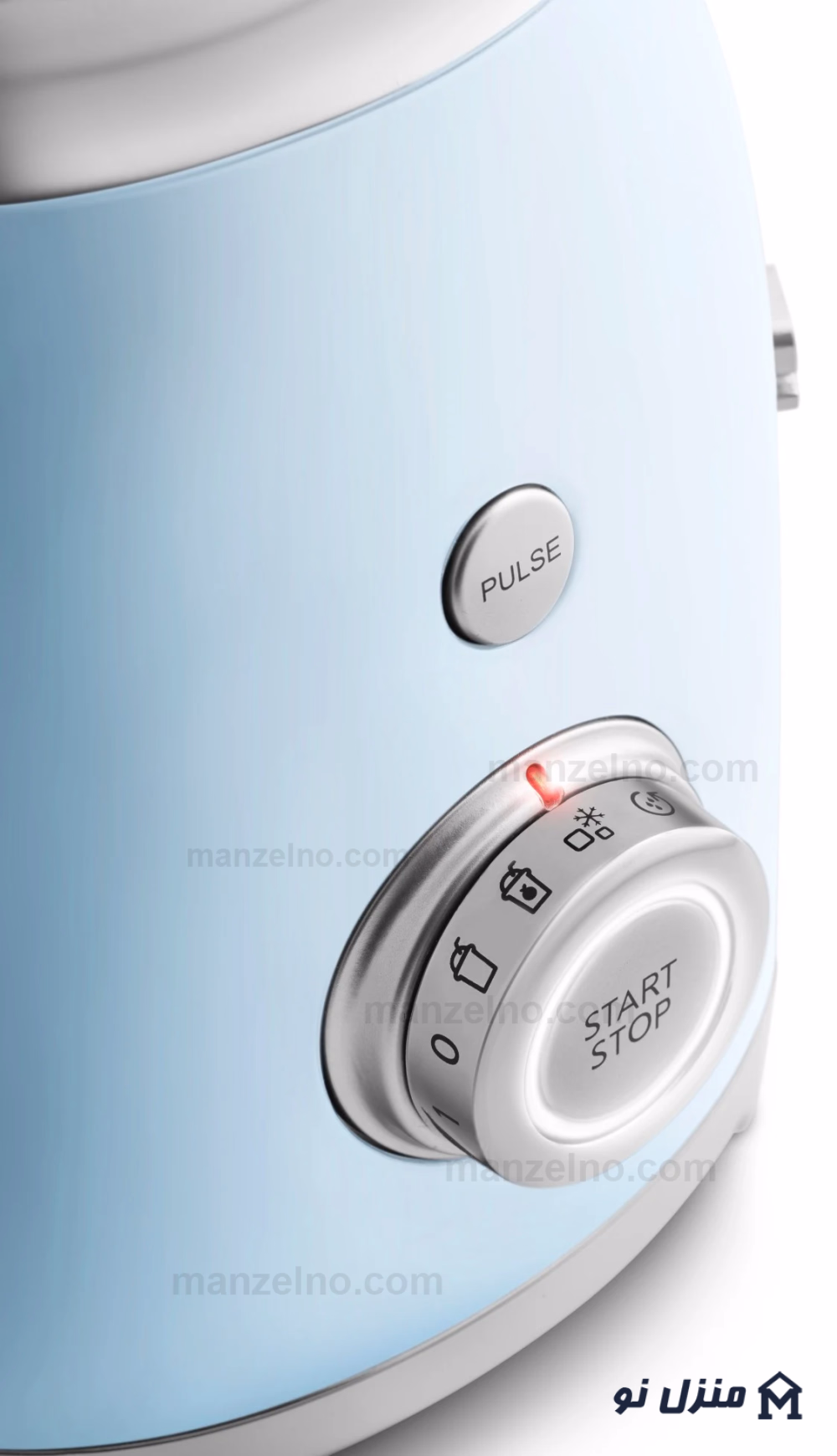  محصول 5 تصویر شماره مخلوط کن اسمگ رنگ آبی پاستیلی مدل BLF03PB 