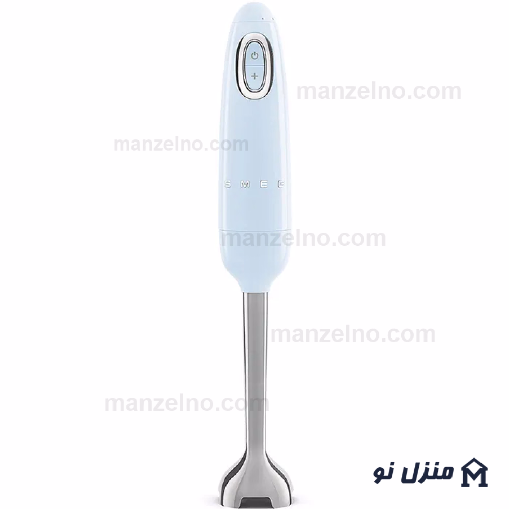  محصول 1 تصویر شماره گوشت کوب برقی اسمگ رنگ آبی پاستیلی مدل HBF03PB 