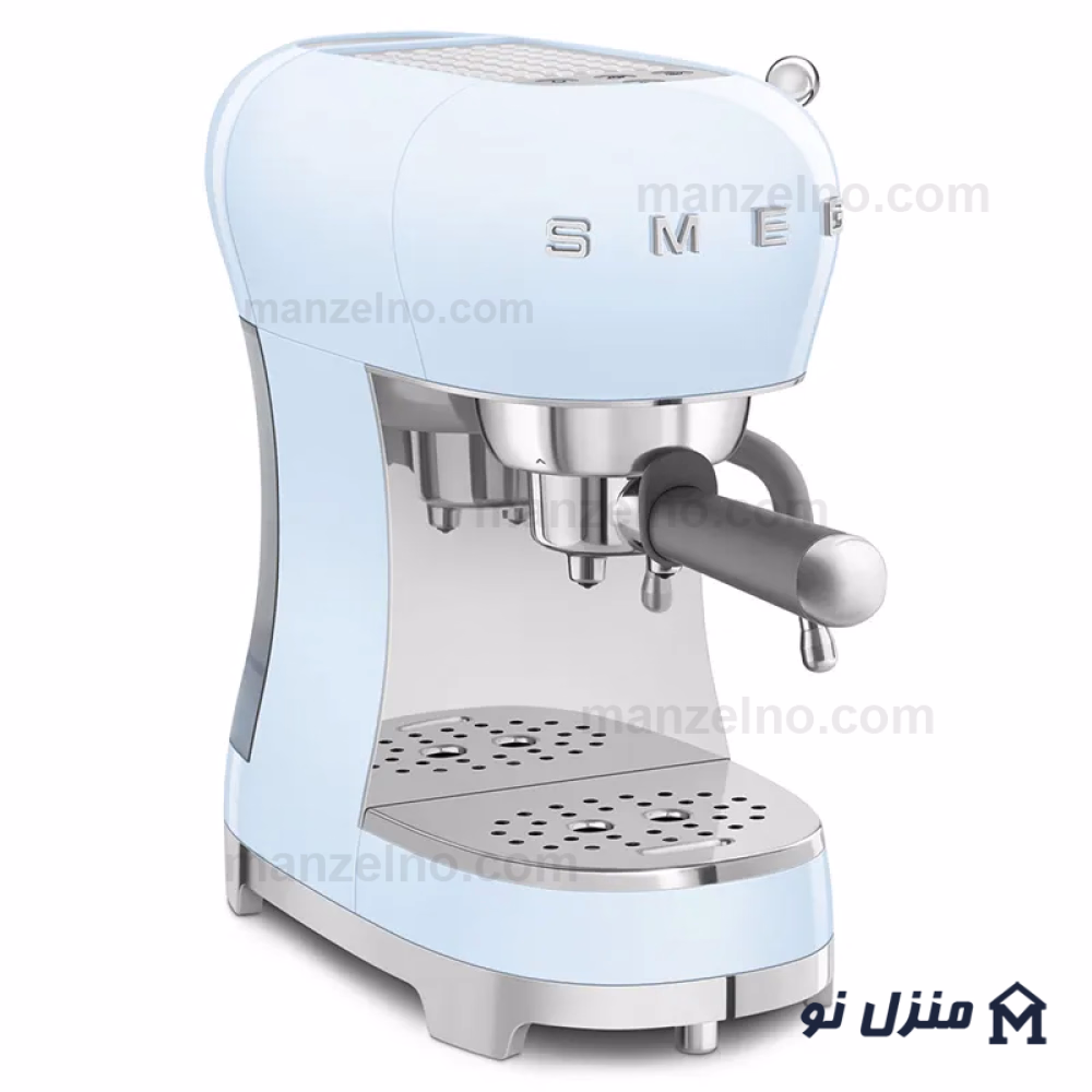  محصول 2 تصویر شماره اسپرسوساز اسمگ رنگ آبی پاستیلی مدل ECF02PB 