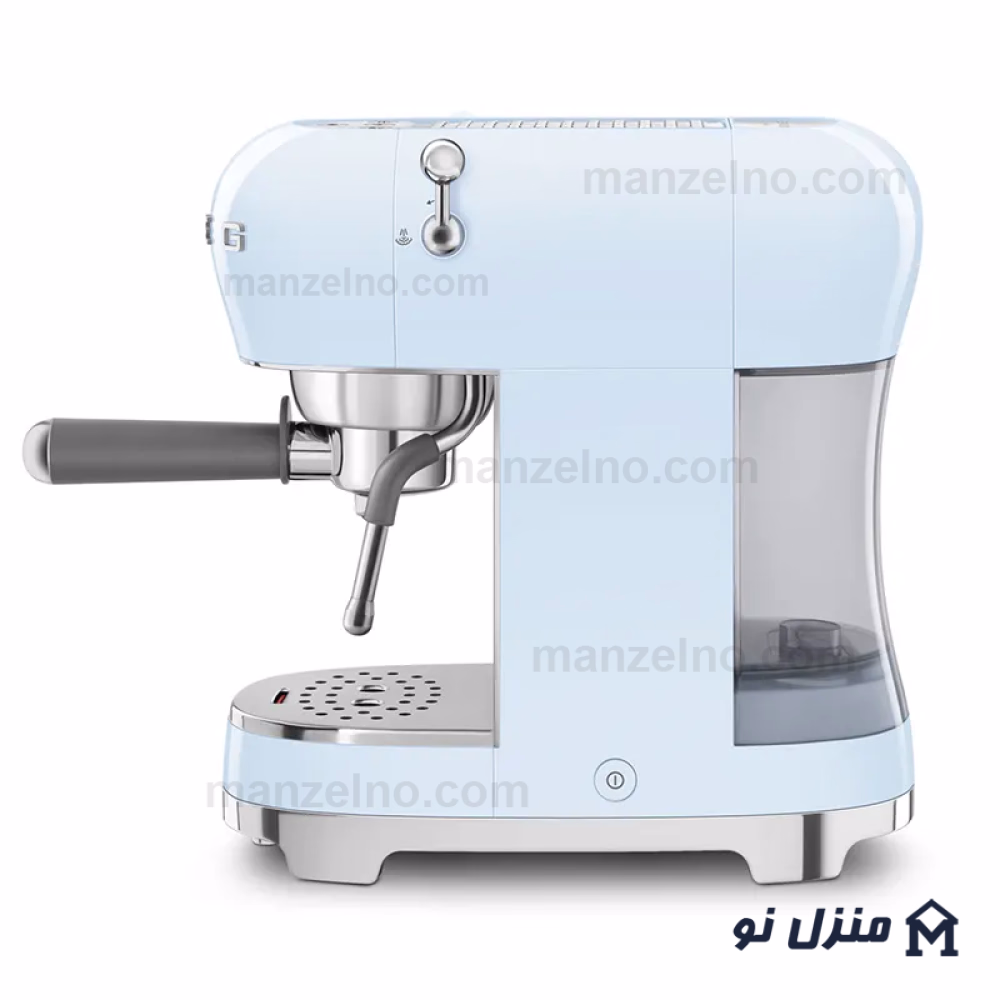  محصول 1 تصویر شماره اسپرسوساز اسمگ رنگ آبی پاستیلی مدل ECF02PB 