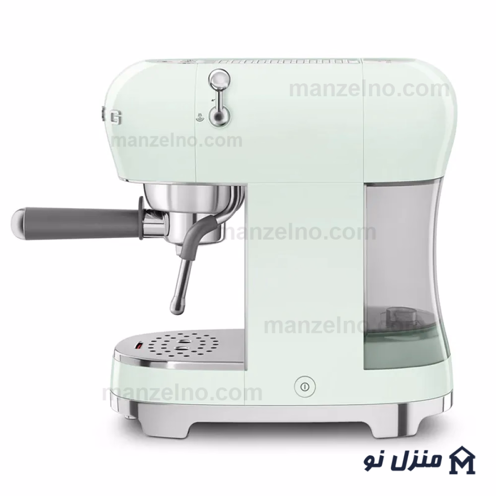  محصول 2 تصویر شماره اسپرسوساز اسمگ رنگ سبز پاستیلی مدل ECF02PG 