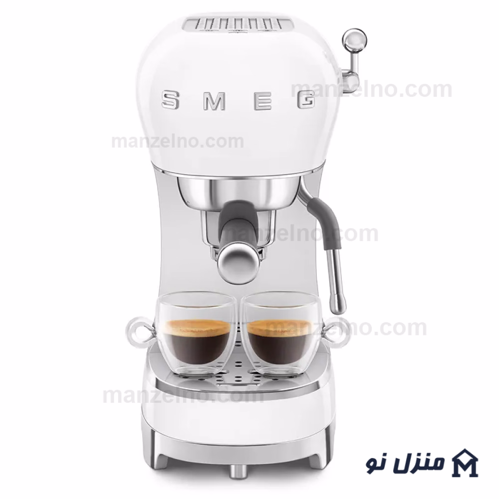  محصول 3 تصویر شماره اسپرسوساز اسمگ رنگ سفید مدل ECF02WH 